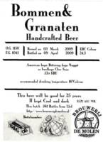 Brouwerij De Molen, Bommen & Granaten
