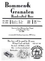 Brouwerij De Molen, Bommen & Granaten