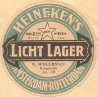 Heineken, Heineken's Licht Lager