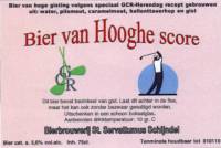 Bierbrouwerij Sint Servattumus, Bier van Hooghe Score