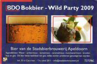 Stadsbierbrouwerij Apeldoorn, BDO Bokbier Wildparty 2009