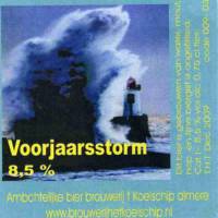 Bierbrouwerij 't Koelschip, Voorjaarsstorm