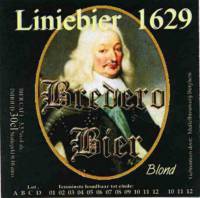 Muifelbrouwerij, Liniebier 1629 Bredero Bier Blond