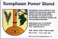 Stadsbrouwerij De Kemphaan BV, Kemphaan Power Blond