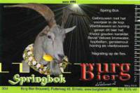 Burg Bier Brouwerij, Springbok