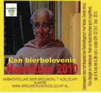 Bierbrouwerij 't Koelschip, Monnikbier 2010