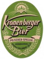 Bierbrouwerij Vullinghs, Kronenberger Bier Pilsener-Special