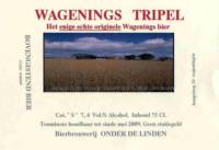 Brouwerij Onder De Linden, Wagenings Tripel
