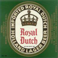 Oranjeboom Bierbrouwerij, Royal Dutch Holland Lager Beer