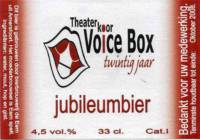 Brouwerij Eembier, Jubileumbier Theaterkoor Voice Box
