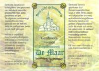 Dorpsbrouwerij De Maar, Genhoots Genot