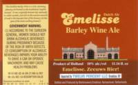 Brouwerij Emelisse, Barley Wine Ale Dutch ale