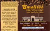 Brouwerij Emelisse, Espresso-stout Dutch Ale