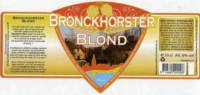 Bronckhorster Brewing Company , Bronckhorster Blond