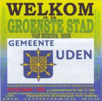 Jantje's Bieren Uden, Welkom in de groenste stad van Europa 2008