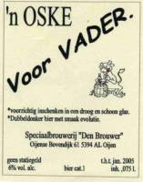 Bierbrouwerij Oijen, 'n Oske Voor Vader.