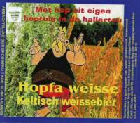 Bierbrouwerij 't Koelschip, Hopfa Weisse Keltisch Weissebier