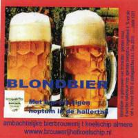 Bierbrouwerij 't Koelschip, Blondbier