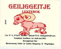 Brouwerij Onder De Linden, Geiliggeitje Lentebok