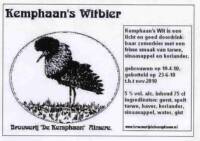 Stadsbrouwerij Almere, Kemphaan's Witbier