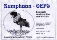Stadsbrouwerij Almere, Kemphaan Oeps
