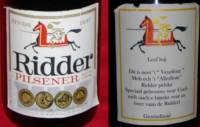 Brouwerij De Ridder, Pilsener