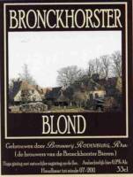 Bronckhorster Brewing Company , Bronckhorster Blond