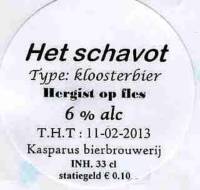 Bierbrouwerij Kasparus, Het Schavot