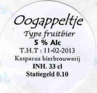 Bierbrouwerij Kasparus, Oogappeltje