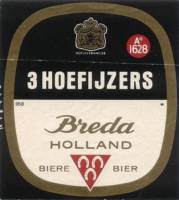 Oranjeboom Bierbrouwerij, 3 Hoefijzers Breda Holland Biere Bier