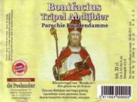 Huisbrouwerij De Peelander, Bonifacius Tripel Abdijbier Parochie Kwadendamme