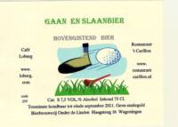 Brouwerij Onder De Linden, Gaan & Slaan Bier