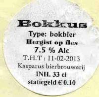 Bierbrouwerij Kasparus, Bokkus