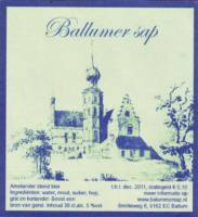 Amelander Bierbrouwerij, Ballumer Sap Amelander Blond bier