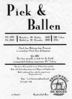 Brouwerij De Molen, Piek & Ballen