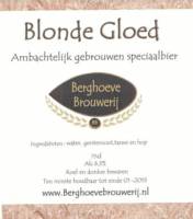 Berghoeve Brouwerij, Blonde Gloed