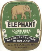 Oranjeboom Bierbrouwerij, Elephant Lager Beer Pilsner Type