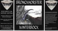 Bronckhorster Brewing Company , Bronckhorster Winterbock