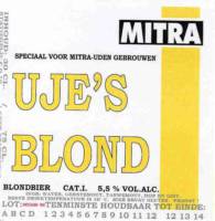 Jantje's Bieren Uden, Uje's Blond