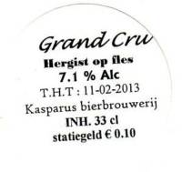 Bierbrouwerij Kasparus, Grand Cru