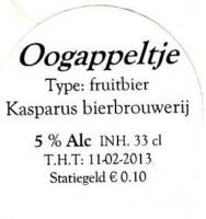 Bierbrouwerij Kasparus, Oogappeltje