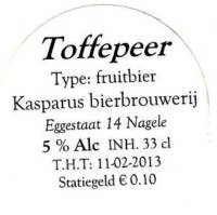 Bierbrouwerij Kasparus, Toffepeer