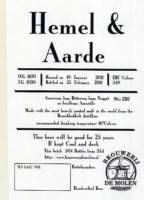 Brouwerij De Molen, Hemel & Aarde