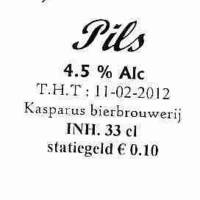 Bierbrouwerij Kasparus, Pils