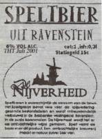 Bierbrouwerij Oijen, Speltbier uit Ravenstein 