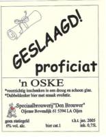 Bierbrouwerij Oijen, 'n Oske Geslaagd! Proficiat