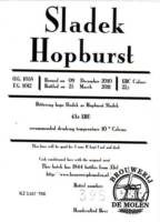 Brouwerij De Molen, Sladek Hopburst