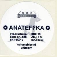 Bierbrouwerij De Schans, Anateffka Märzen