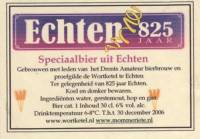 Bierbrouwerij Mommeriete, Echten 825 Jaar