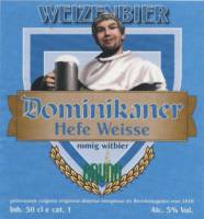 Groningse Bierbrouwerij, Dominikaner Hefe Weisse Weizenbier